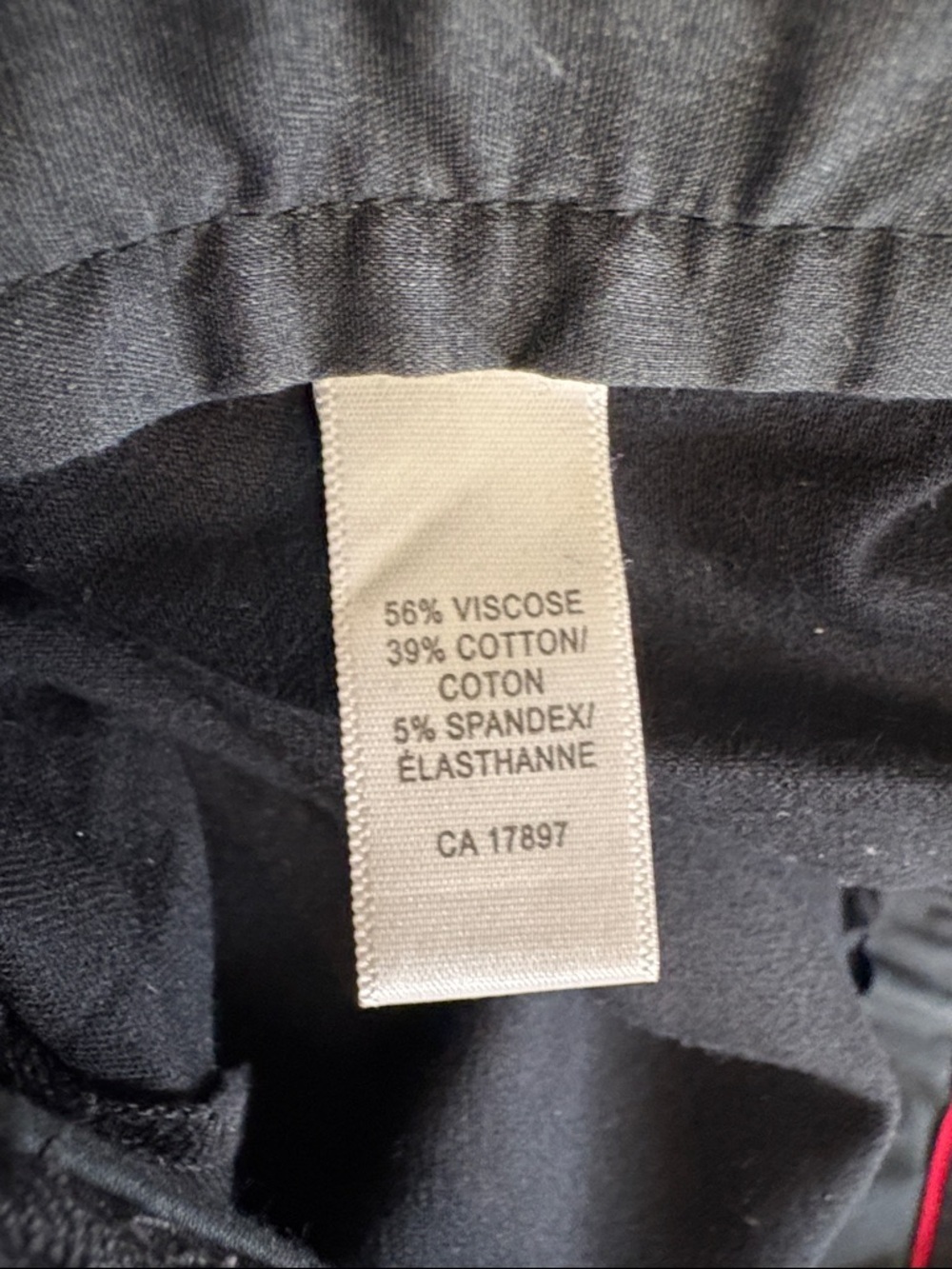 ⭐️ Banana Republic Black Sloan Pants - Slim Straight- size 10 - Picture 8 of 8